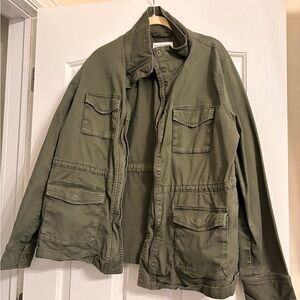 Amazon Essentials Women's Olive Utility Jacket